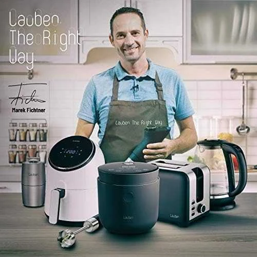 Lauben LBNRCD1500WT ryžių virimo aparatas 1,5 L 500 W Balta
