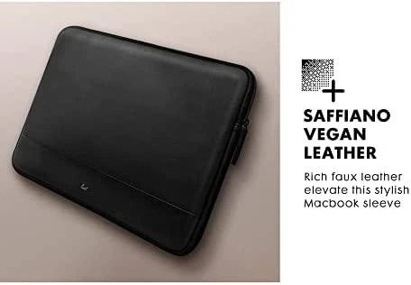 MacBook 13"/14" dėklas Laut Prestige, Juodas