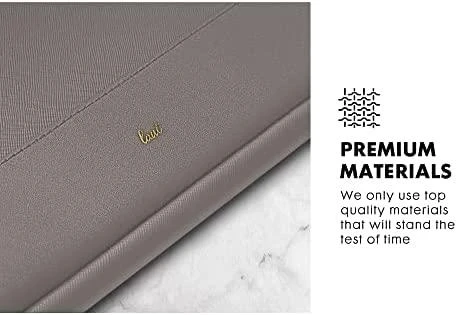 MacBook 13"/14" dėklas Laut Prestige, Juodas