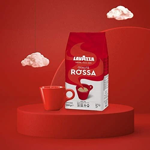 Kavos pupelės LAVAZZA Qualita Rossa Espresso, 1kg