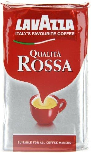 Kava LAVAZZA Qualita Rossa, malta, 250 g