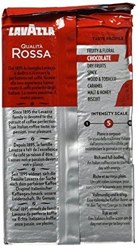 Kava LAVAZZA Qualita Rossa, malta, 250 g
