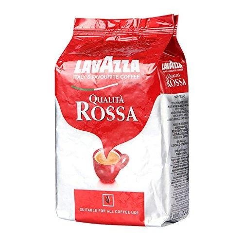 Lavazza | Qualita Rossa | Coffee Beans | Brasilian arabica 40%, African robusta 60% | 1000 g