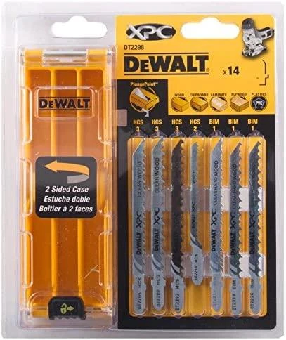 DEWALT JIGSAW BLED MIX 14 vnt. MEDIENA/LAMINATAS/PVC