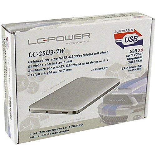 LC-Power išorinio disko dėklo pakuotė