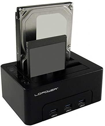 LC-Power 2.5 "/ 3.5" SATA - USB 3.2 Gen 1 (LC- DOCK -U3-HUB)