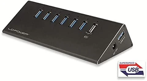 HUB USB LC-Power 6x USB-A 3.0 (LC-HUB-ALU-2B-7)