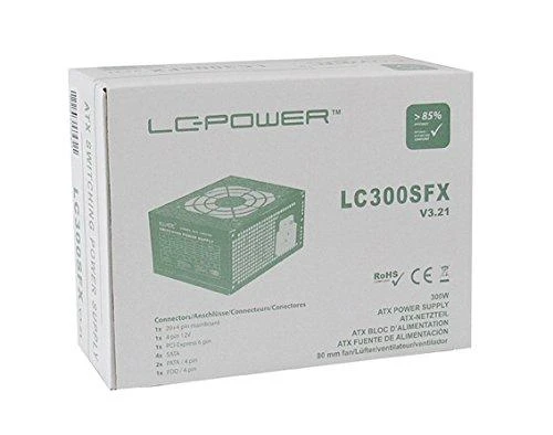LC Power LC galia ĮKROVIKLIS 300W LC300SFX V3.21 SFX 4x SATA 1x PCIe