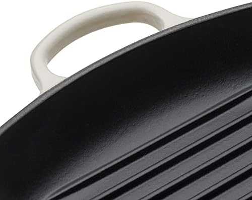 Le Creuset Signature Square Grilis Pan 26cm meringue (20183267160422)