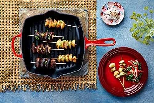 Virimo Indai - Le Creuset Signature Kvadratinė Kepsninė 26cm Indaplovėje Saugoma Vyšnių Raudona