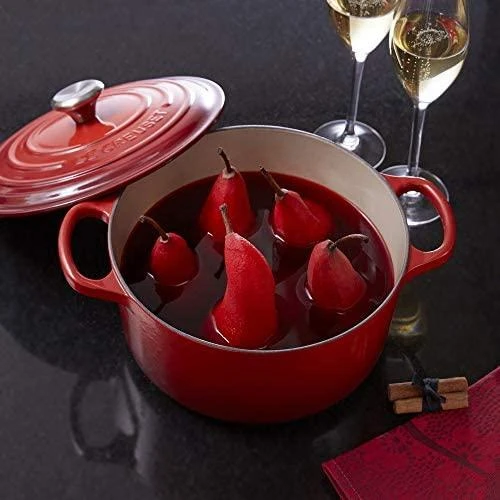 Virtuvės Indai - Le Creuset Signature Keptuvė 24cm Apvalus Vyšninės Raudonos spalvos