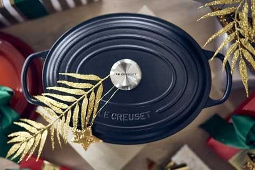 Le Creuset Signature Roaster oval 40cm juodas Juodas (21178400000430)