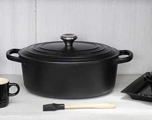 le creuset Le Creuset Signature Oval Roaster juodas 33 cm
