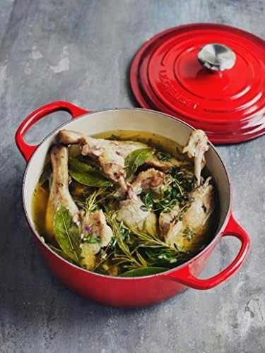 Puodas - Le Creuset Signature Roaster Round 30cm Ketaus Puodas Raudonas