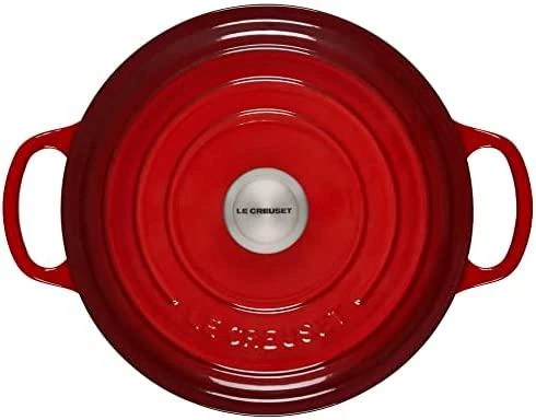 Le Creuset Signature Roaster apvalus 22 cm vyšnių raudonumo (21177220602430)