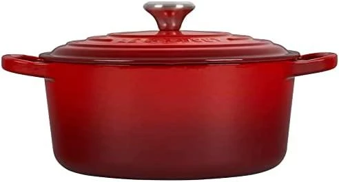 Le Creuset Signature Roaster apvalus 22 cm vyšnių raudonumo (21177220602430)