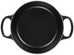 Le Creuset puodas Signature apvalus 18cm juodas