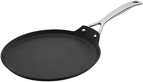 Virtuvinis indų rinkinys - Le Creuset Krepų Keptuvė Neprilimpančio Aliuminio 28cm Juoda