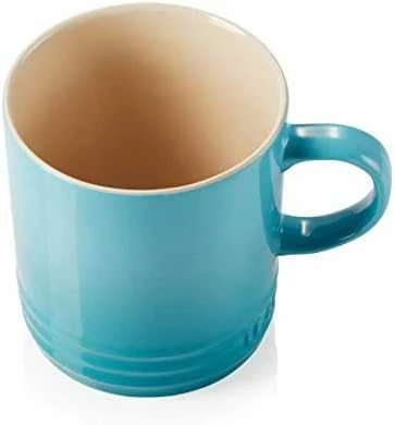 Le Creuset Stoneware mug 350ml turquoise mėlynas