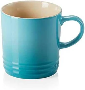 Le Creuset Stoneware mug 350ml turquoise mėlynas