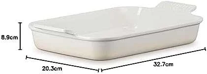 Stačiakampė kepimo skarda 26 cm Le Creuset Nenaudota!!!