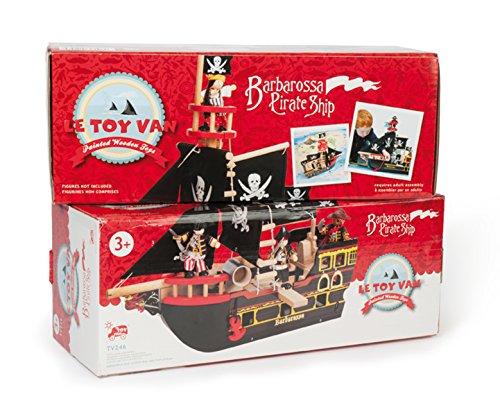 Le Toy Van Medinis Barborossa piratų laivas