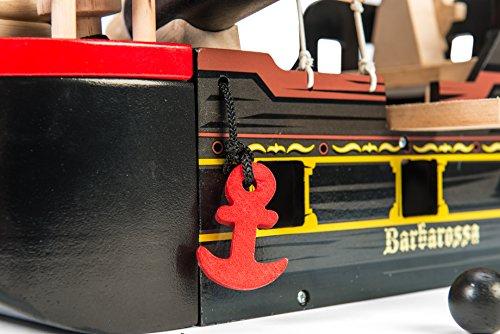 Le Toy Van Medinis Barborossa piratų laivas