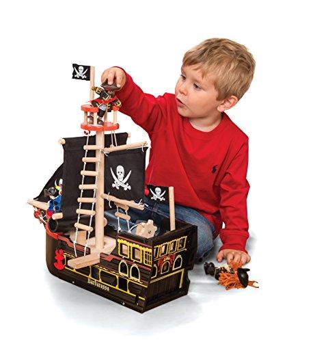 Le Toy Van Medinis Barborossa piratų laivas