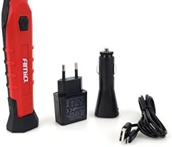 Amio LED Inspekcinė lempa, 3 W COB, 1800 mAh