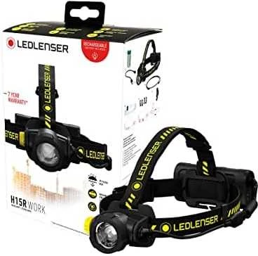 LED Lenser Darbinis Žibintuvėlis - Ledlenser H15R 2500 Liumenų 250m Spindulys Įkraunamas