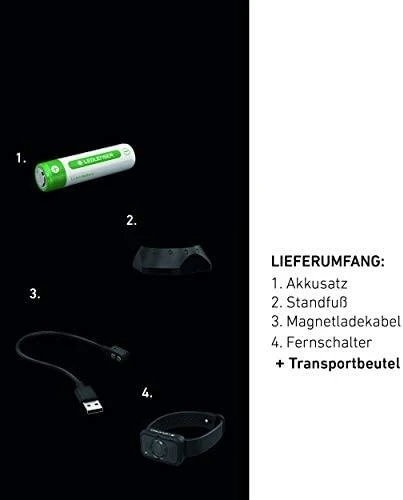 LED Lenser Stovyklavimo Lempa - Ledlenser ML6 ConnectWL Juoda/Balta Ledlenser ML6 ConnectWL Įkraunama Lempa, 750 Liumenų, Juoda