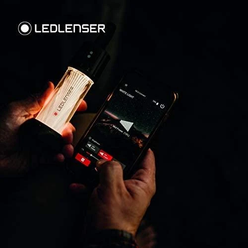 LED Lenser Stovyklavimo Lempa - Ledlenser ML6 ConnectWL Juoda/Balta Ledlenser ML6 ConnectWL Įkraunama Lempa, 750 Liumenų, Juoda