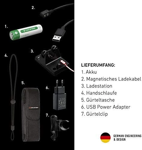 LED Lenser Flashlight Ledlenser P6R Work
