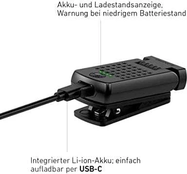LED Lenser Darbinis Šviestuvas - Ledlenser 502810, Juodas