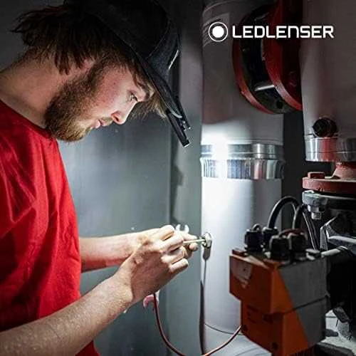 LED Lenser Darbinis Šviestuvas - Ledlenser 502810, Juodas