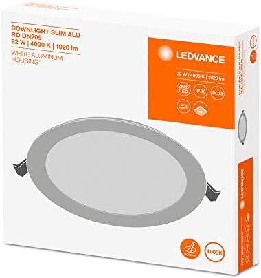 Ledvance Įleidžiama panelė SLIM ALU 205 22 W 4000 K WT