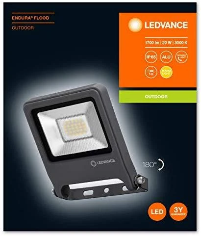 Ledvance Prožektorius ENDURA© 20 W 3000 K DG