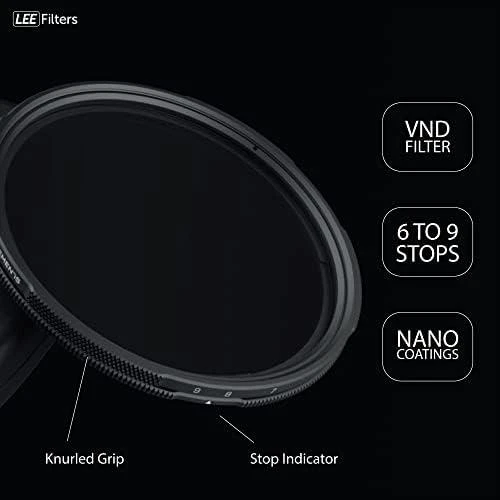 Lee Filters Lee Elements filtras neutralus tankis Kintamasis ND 6-9 Stop 77mm