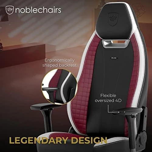 noblechairs LEGEND Gaming Chair – juodas/baltas/red