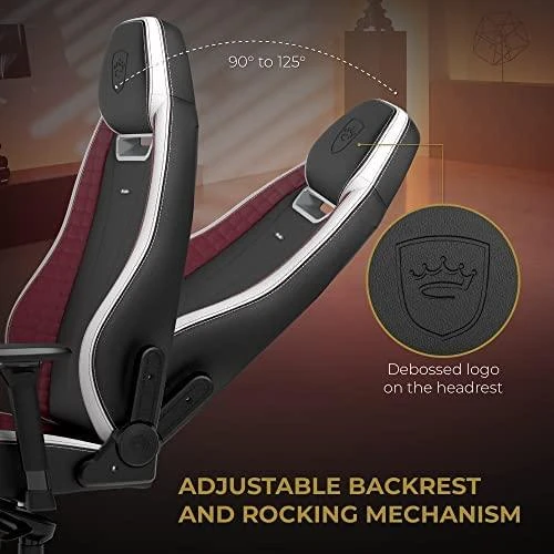 noblechairs LEGEND Gaming Chair – juodas/baltas/red