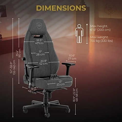„noblechairs LEGEND TX“ žaidimų kėdė – antracito spalvos