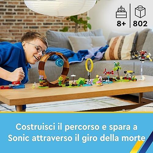 LEGO® Sonic the Hedgehog Žaliojo kalno zonos kilpos iššūkis (76994)
