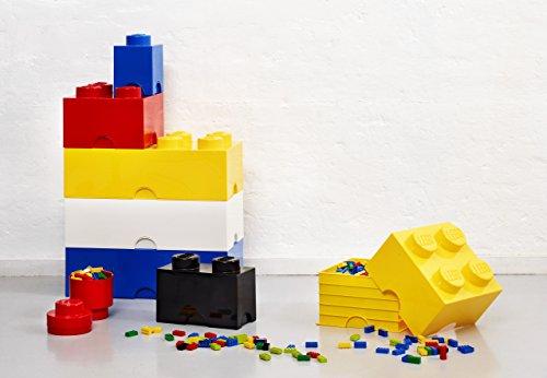 LEGO Storage Brick 1 Round raudona