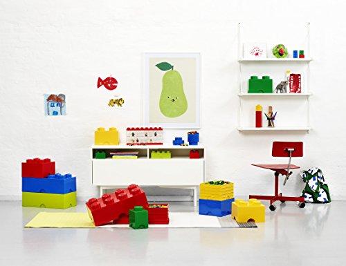 LEGO Storage Brick 1 Round raudona