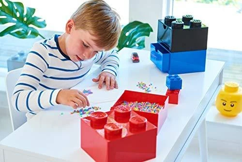 LEGO Brick 4 Desk Drawer raudona