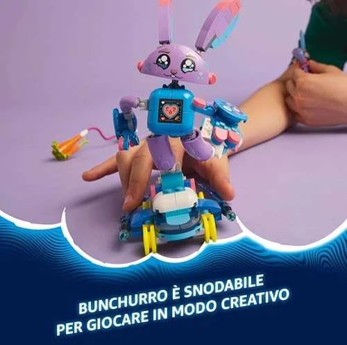 LEGO® DREAMZzz Izzie ir žaidimų triušiukas Bunchurro (71490)