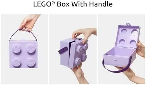 Room Copenhagen LEGO dėžutė su rankena Raudona