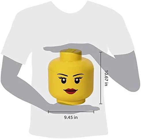 LEGO® dėžutė - didelė minifigūrėlės galva (mergina) 40321725