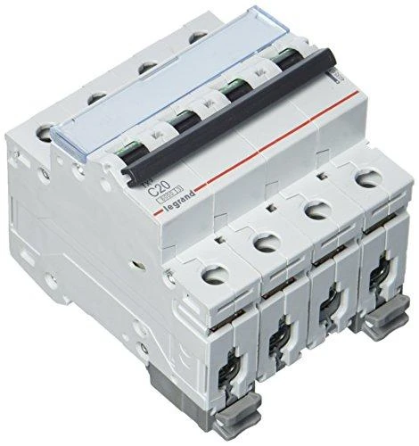Legrand grandinės pertraukiklis S304 C20 TX3 20A 6kA 403563