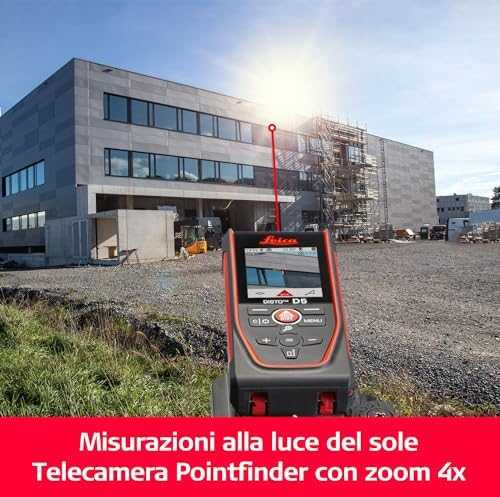Leica Geosystems Lazerinis atstumų matuoklis Leica Disto D5